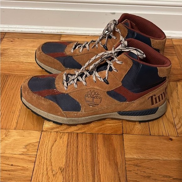 Timberland Mens Field Trekker Mid Lace Hiking Boots Size 13 - Picture 2 of 6